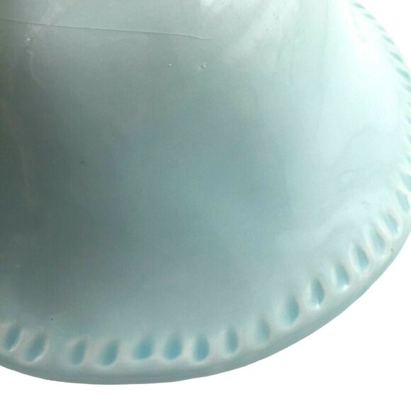 2 Mano Aqua Crate and Barrel Soup Salad Bowls Pie Crust Edge Made in Italy - Picture 6 of 9